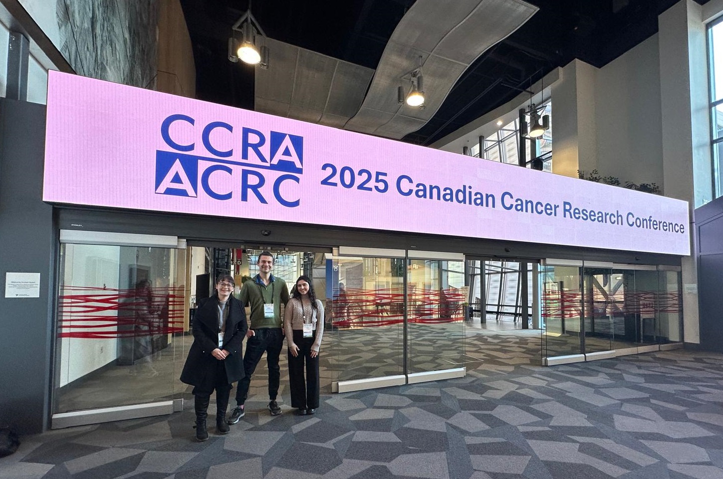 OCIL trainees present at CCRA 2025 - Optical Cancer Imaging Lab
